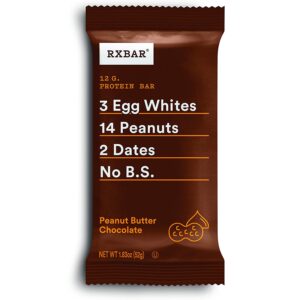 RXBar PB Chocolate spokeasy amazon grocery shop store bar none page heat and ride food blog post