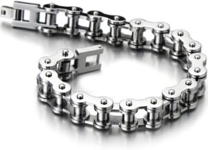 COOLSTEELANDBEYOND Bike Chain Bracelet spokeasy amazon boutique accessories page