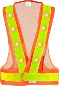 LED safety vest spokeasy amazon shop store luggage & electronics page