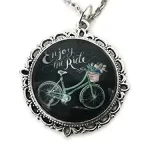 enjoy the ride necklace spokeasy amazon etcetera store shop bedeck thyself page accessories thwarted plans spokeasy blog post Wet Hare blog Can't Beat the Wind blog