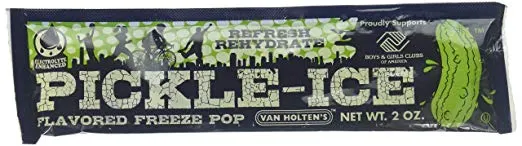 it's official summer pickle ice freeze spokeasy store