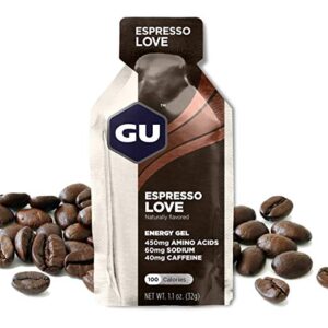 GU Gel espresso coffee