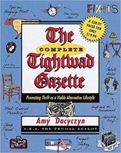 complete tightwad gazette book frugality