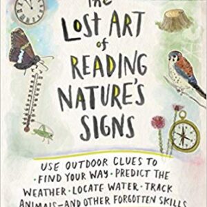 reading nature's signs lost art book hardback