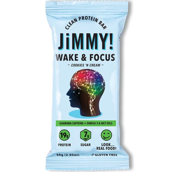 jimmy protein bar wake focus