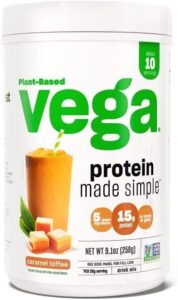 vega caramel toffee protein powder spokeasy grocery shop store