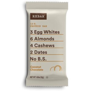 coconut chocolate rxbar rx bar protein