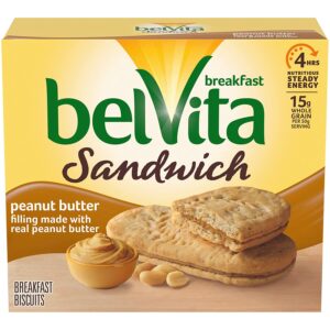 belvita sandwich peanut butter biscuit