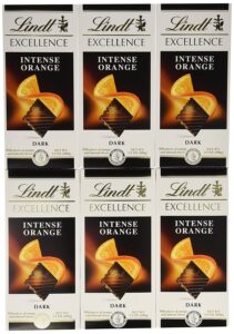 lindt orange dark chocolate