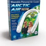 ontel arctic air portable wearable personal cooling