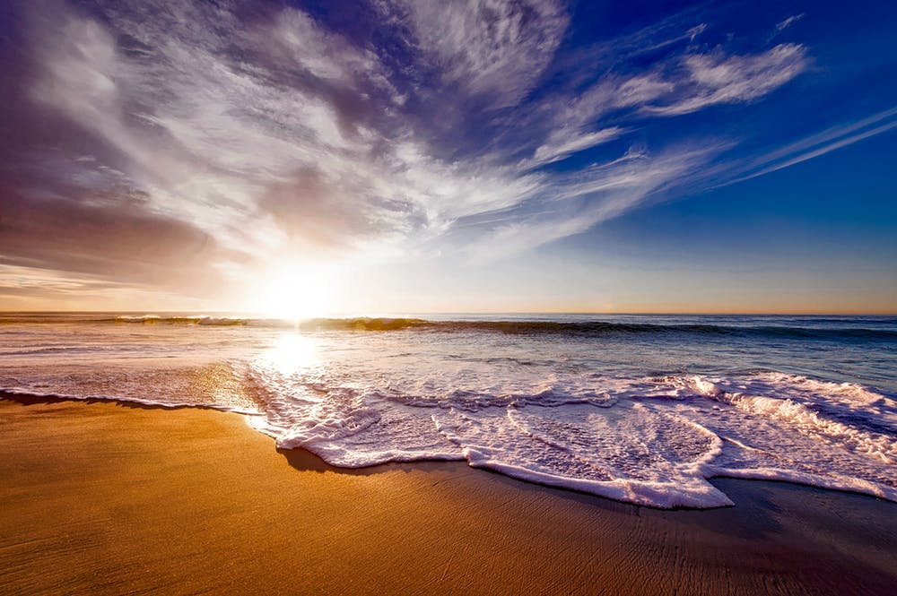 break shore morning sunrise weather spokeasy blog post coming in waves blog