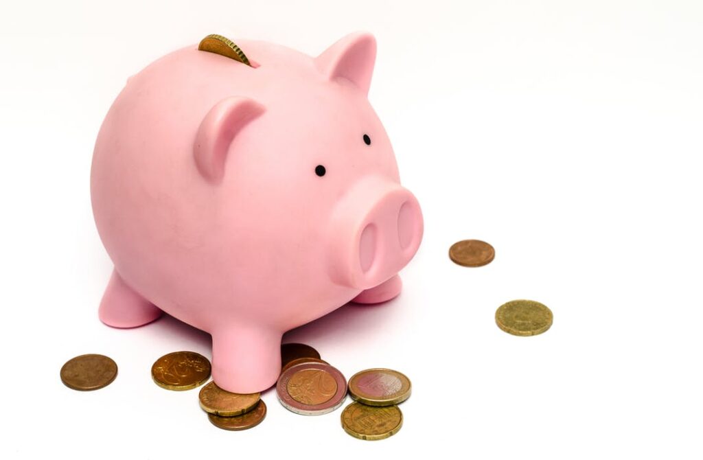 pinching pennies pig piggy bank coin spokeasy blog post I got off cheap blog post
