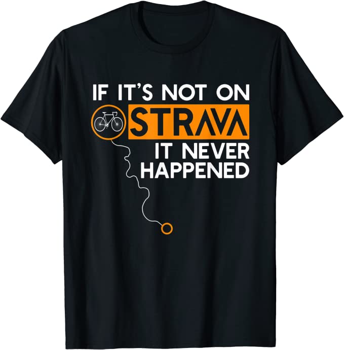 strava tee cotton polyester