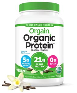 orgain vanilla protein powder organic spokeasy amazon grocery store shop