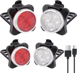 4 pack USB rechargeable spokeasy amazon shop store electronics page etcetera lights tail lights