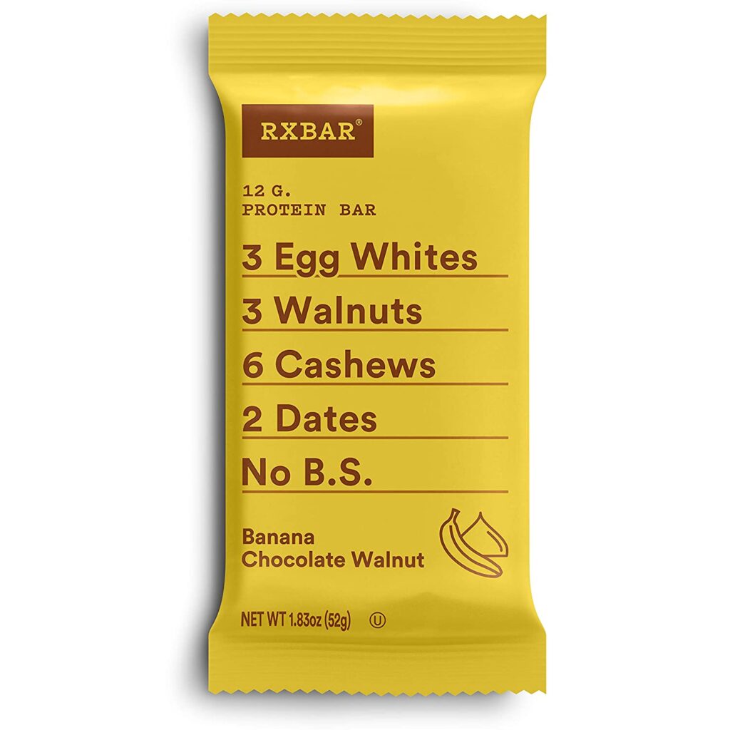 RXBar Banana Chocolate Walnut spokeasy amazon grocery shop store bar none page