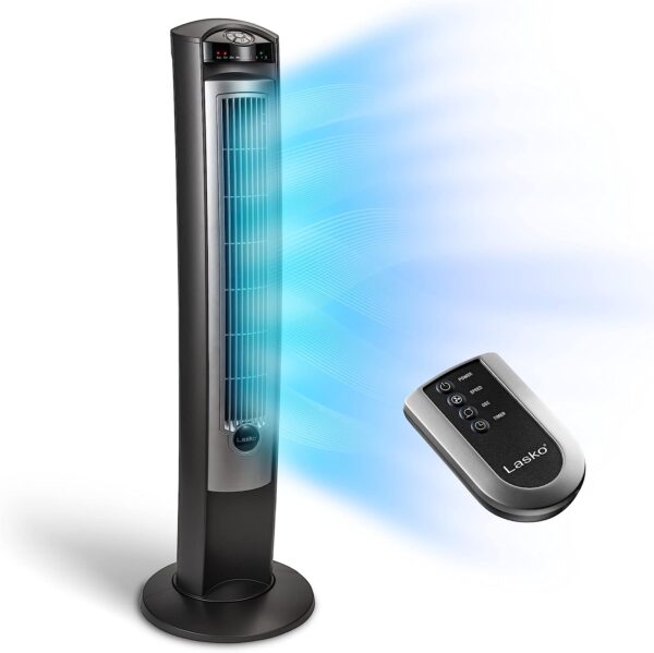 Lasko Oscillating Tower Fan spokeasy amazon shop store etcetera electronics when you're hot blog post respite another heat wave blog trial run blog post