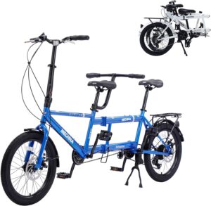 GOJLEX Folding Tandem Bike spokeasy amazon bicycles seen heard tandem shop store page