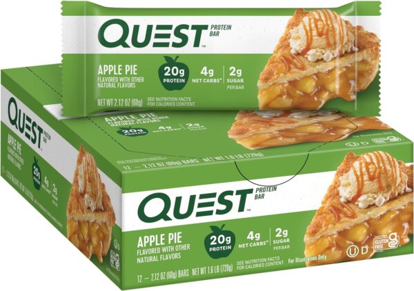 Quest Nutrition Apple Pie spokeasy amazon grocery bar none quest page lapping it up blog