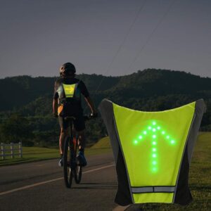 Turn Signal Safety Vest spokeasy amazon store shop reflective gear electronics page