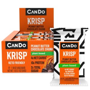 CanDo Krisp PB chocolate spokeasy amazon shop store keto bars page miscellaneous bars page