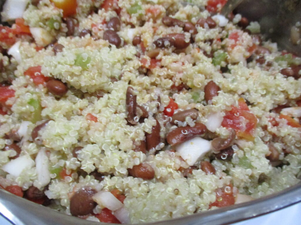 Labor Day Quinoa Mix spokeasy spokeasy recipes page