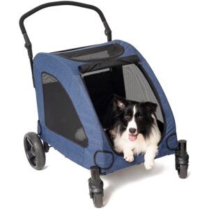 4-wheel foldable pet stroller 4 wheel foldable pet stroller spokeasy amazon shop store luggage page luggate & electronics page