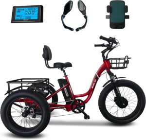 fat-tire caddy pro trike spokeasy amazon shop store electric bikes page e-bikes page ebikes adult tricycles page