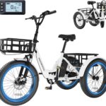 MONCOOL Electric Adult Tricycle spokeasy amazon shop store Adult Tricycles page Adaptive Bikes page