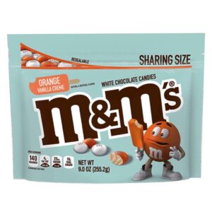 M&M's Orange Vanilla Cream M&Ms spokeasy amazon shop store general grocery page it's snowing