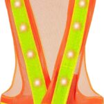 LED safety vest spokeasy amazon shop store luggage & electronics page dumpster diving blog post
