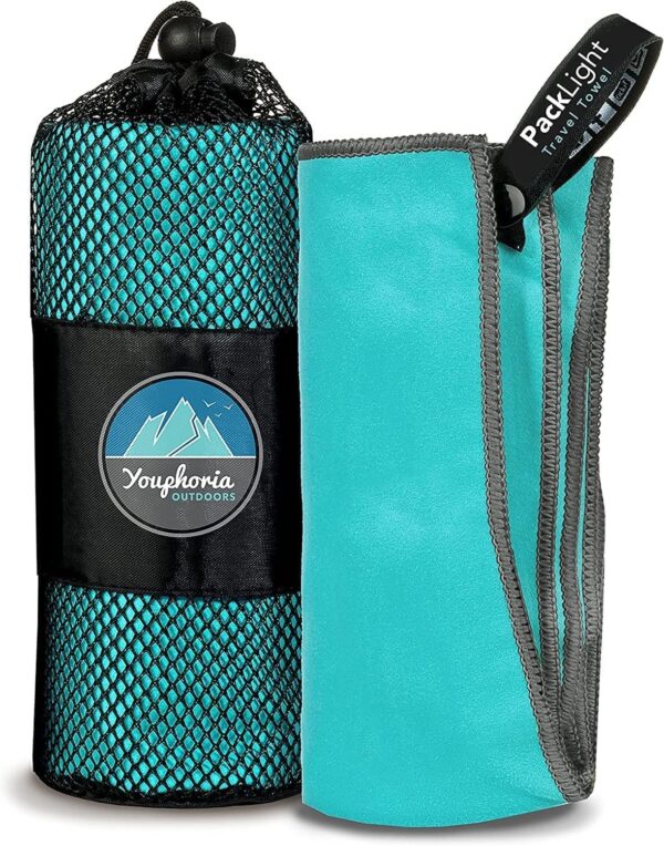 Youphoria Microfiber Travel Towel spokeasy amazon shop store bikepacking equipment page K-O page personal care page or leave it blog