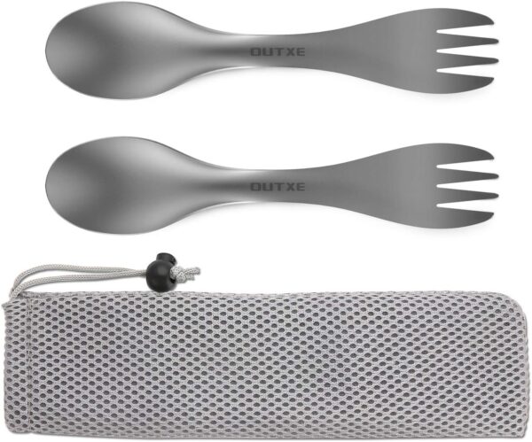 OUTXE titanium spork spokeasy amazon shop store K-O page P-R; T page S page