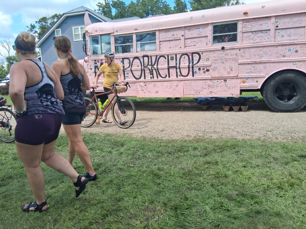 RAGBRAI 2025 Day Seven 7 spokeasy blog post another cold blast blog Slightly Pink blog