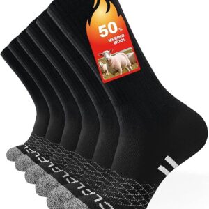 CLATOFO Merino Wool Socks spokeasy amazon shop store Leg & Foot page