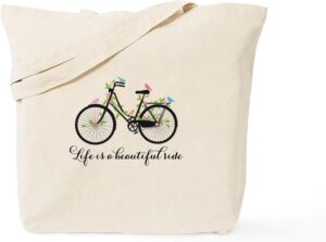 CafePress Beautiful Ride Tote spokeasy amazon shop store in the bag page P-T page