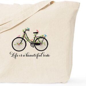 CafePress Beautiful Ride Tote spokeasy amazon shop store in the bag page P-T page