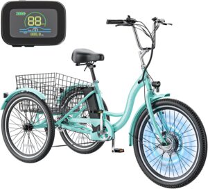 H&ZT Electric Tricycle trike spokeasy amazon shop store adult tricycles page e-bikes page electric bikes page adaptive bikes,page