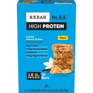 RXBar Vanilla Peanut Butter RX Bar spokeasy amazon shop store RXBar page RX Bar page
