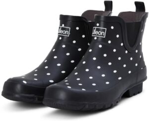 Jileon Ankle-High Rain Boots spokeasy amazon shop store Rain Gear page
