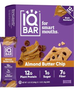 IQBar Almond Butter Chip spokeasy amazon shop store fKeto-Friendly Bars page