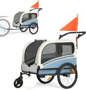 Sepnine Dog Bike Trailer spokeasy amazon shop store Luggage & Electronics page Luggage page Still Blowing blog post Shuffle the Days blog post