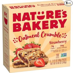 Nature's Bakery Oatmeal-Crumble Strawberry spokeasy amazon shop store Grocery page General Grocery page Miscellaneous Bars I-P Pantry page