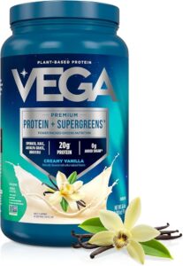 Vega Premium Protein + Supergreens vanilla spokeasy amazon shop store Shuffle the Days blog