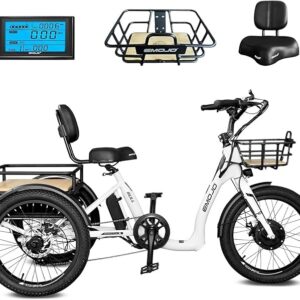 EMOJO Bull E-Trike spokeasy amazon shop store SpokEasy Store page Biciycles page Adult Tricycles page Electric Bikes/Cargo Bikes page Adaptive Bikes page