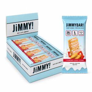 JimmyBar Strawberry Cookies 'n Cream spokeasy amazon shop store Grocery page Bar None page Miscellaneous Bars page Miscellaneous Bars I-P page