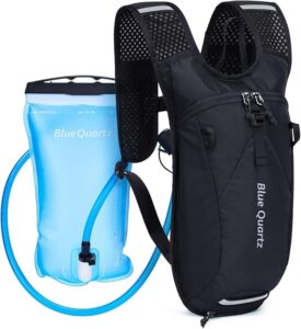 Blue Quartz Hydration Backpack spokeasy amazon shop store SpokEasy Store page Bike Packing Equipment page Hydration page Cycling Moms blog post
