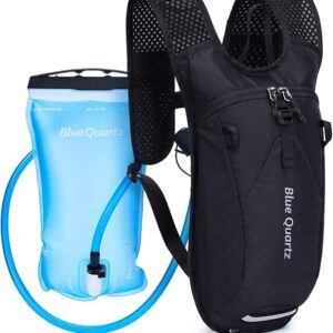 Blue Quartz Hydration Backpack spokeasy amazon shop store SpokEasy Store page Bike Packing Equipment page Hydration page Cycling Moms blog post
