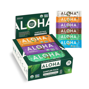 Aloha Plant-Based Protein Bars spokeasy amazon shop store Bar None page Grocery page General Grocery page Miscellaneous Bars page Miscellaneous Bars A-H page Pantry page Quivery Legs blog