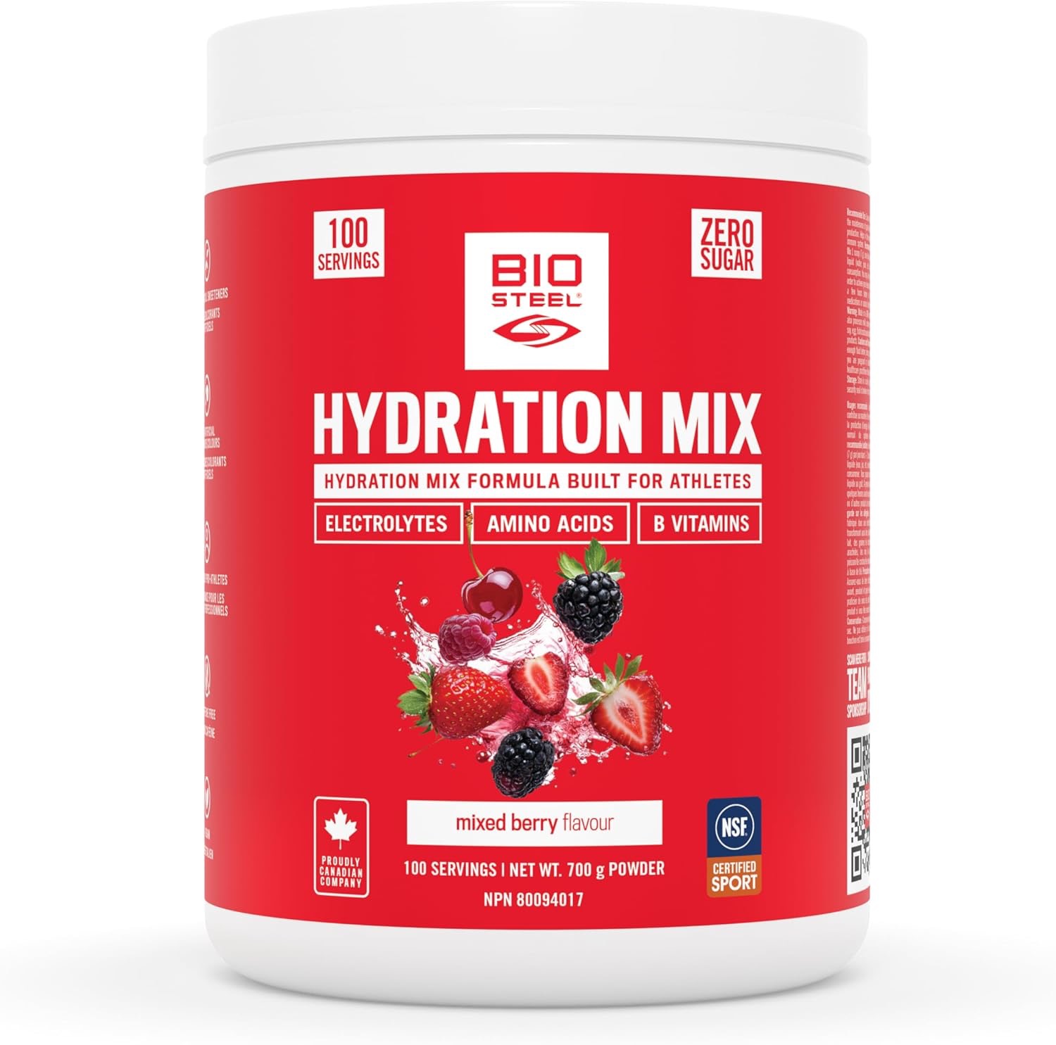 Biosteel Zero Mixed Berry spokeasy amazon shop store Grocery page General Grocery page Drink Up page Hydration page SINKo de Mayo blog post